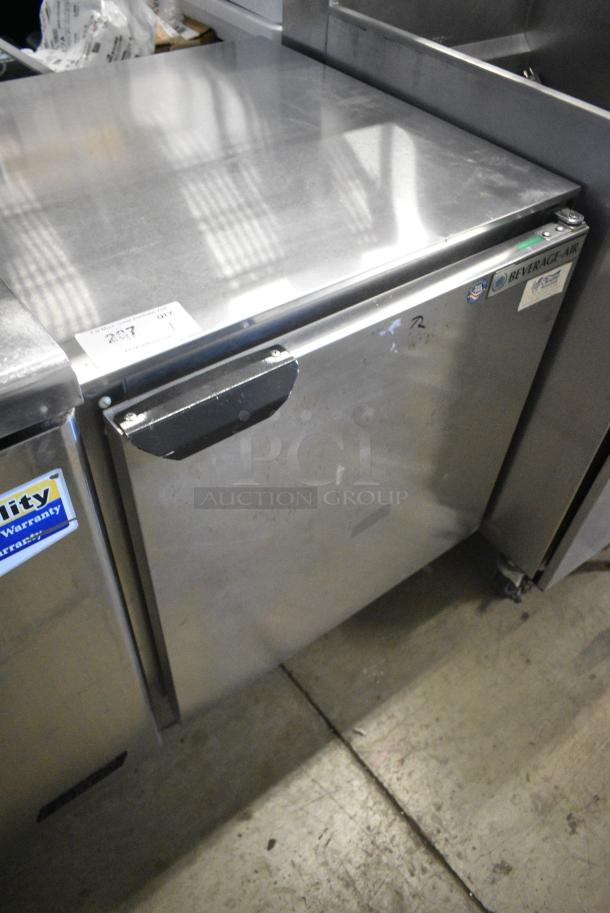 Beverage Air UCR27A Stainless Steel Commercial Single Door Undercounter Cooler. 115 Volts, 1 Phase. - Image 2 of 5