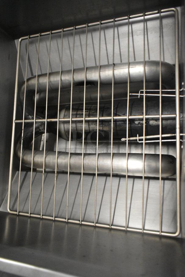 Vulcan EMTR85C Stainless Steel Commercial Floor Style Natural Gas Powered Deep Fat Fryer. 90,000 BTU. - Image 3 of 6