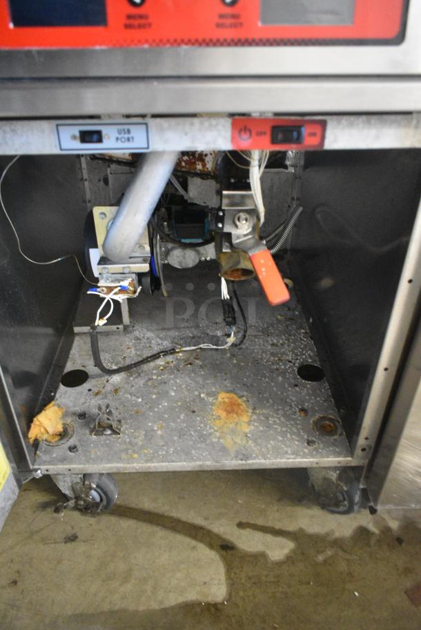 Vulcan EMTR85C Stainless Steel Commercial Floor Style Natural Gas Powered Deep Fat Fryer. 90,000 BTU. - Image 5 of 6