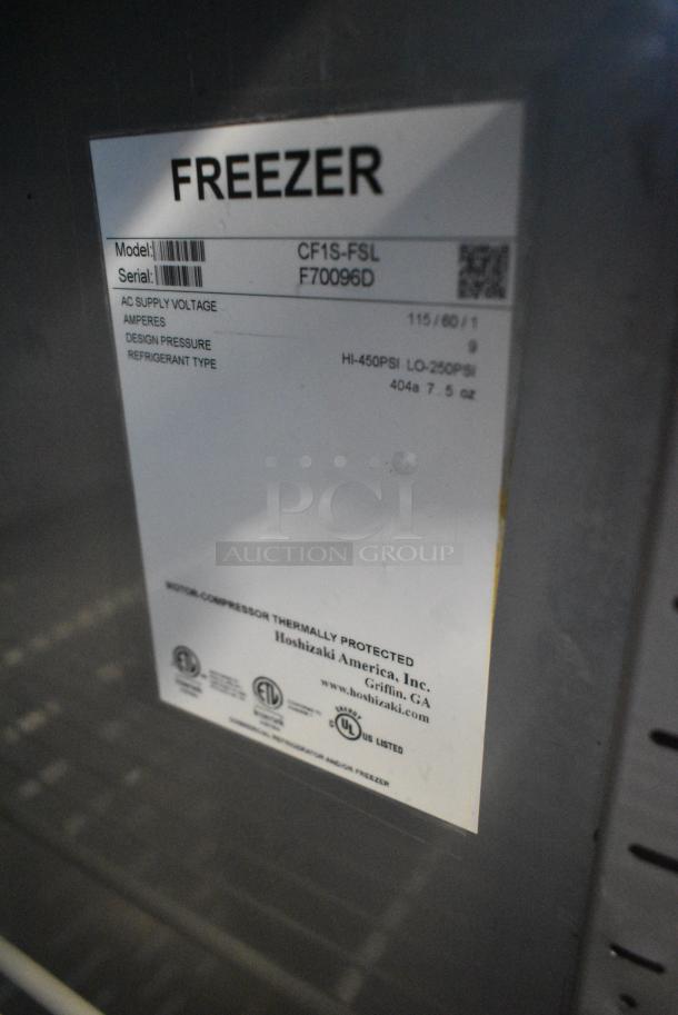 Hoshizaki CF1S-FSL Stainless Steel Commercial Single Door Reach In Freezer. 115 Volts, 1 Phase. - Image 5 of 5