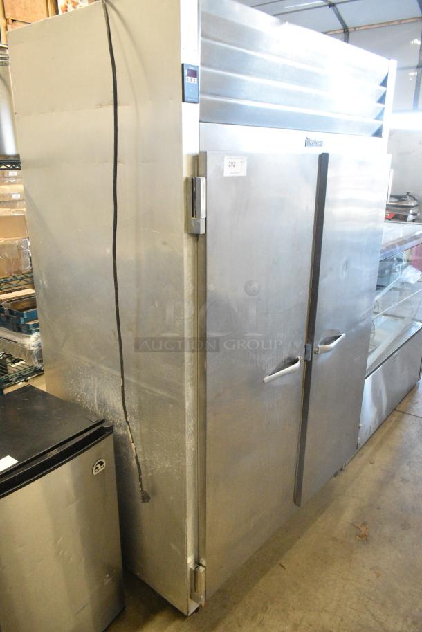 Traulsen G20010 Stainless Steel Commercial 2 Door Reach In Cooler w/ Poly Coated Racks. 115 Volts, 1 Phase. - Image 2 of 6