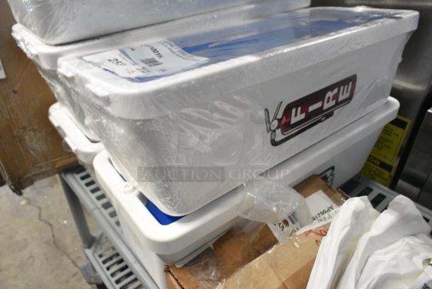 2 BRAND NEW SCRATCH AND DENT! 21811001H Cato 11001-H Chief White Surface-Mounted Fire Extinguisher Cabinet with Hammer Attachment for 10 lb. Fire Extinguishers. 2 Times Your Bid! - Image 2 of 3