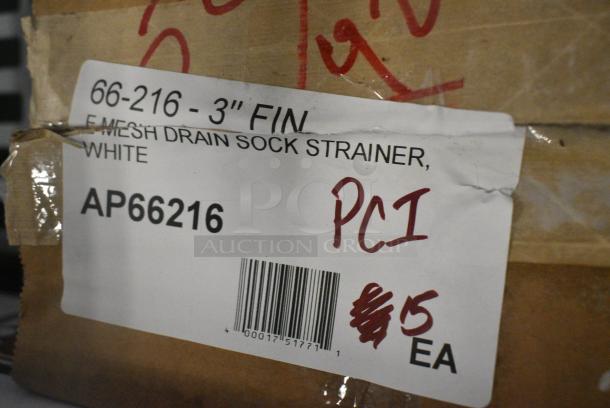 BRAND NEW SCRATCH AND DENT! AP66216 AllPoints 66-216 3" Fine Mesh Drain Sock Strainer - Image 3 of 4