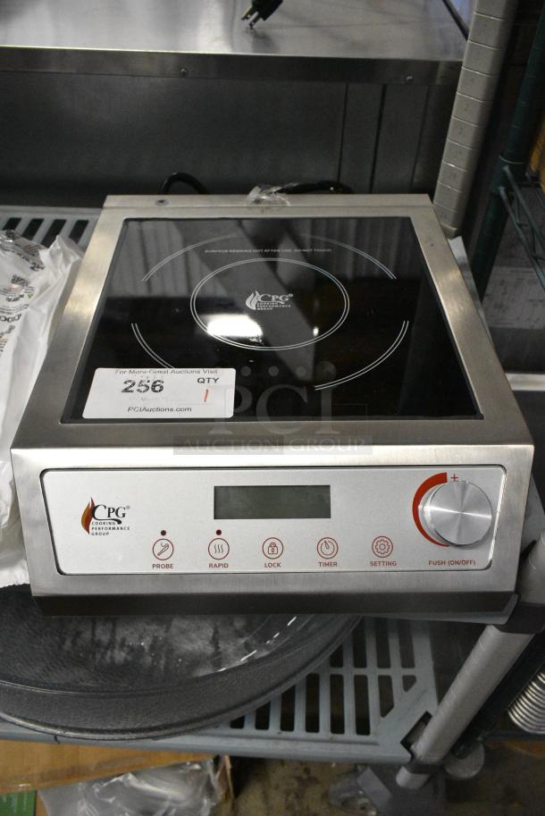 BRAND NEW SCRATCH AND DENT! Cooking Performance Group ICCPG-19A Countertop Induction Range with Probe Cooking. 120 Volts, 1 Phase. - Image 1 of 4