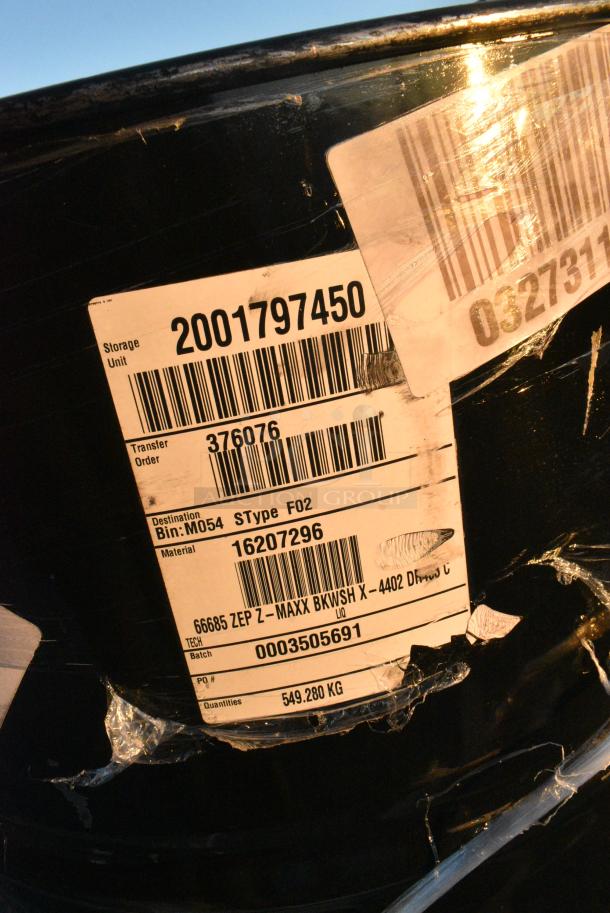 Black Metal Barrel. - Image 4 of 4