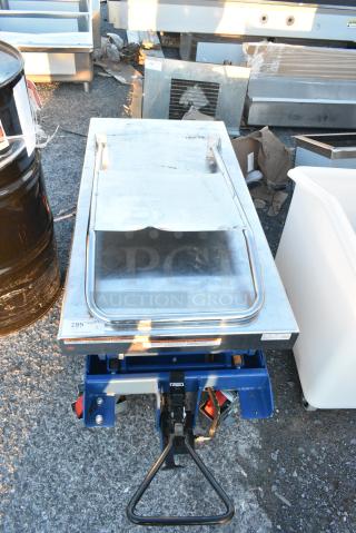Metal Cart on Commercial Casters