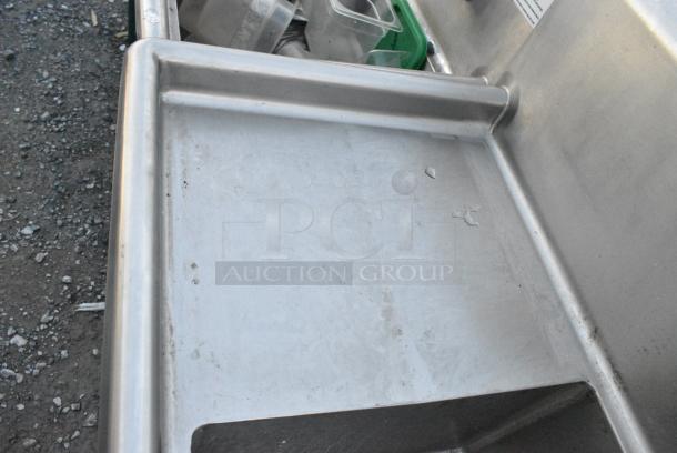 Stainless Steel Commercial 3 Bay Sink w/ Dual Drain Boards, Faucet and 2 Sets of Handles. - Image 7 of 7