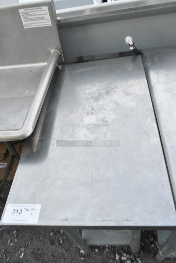 Stainless Steel Table w/ Metal Under Shelf. - Image 2 of 3