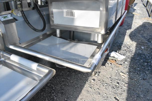 BRAND NEW SCRATCH AND DENT! Regency 600S31620218 88" 16 Gauge Stainless Steel Three Compartment Commercial Sink. No Legs. - Image 3 of 5