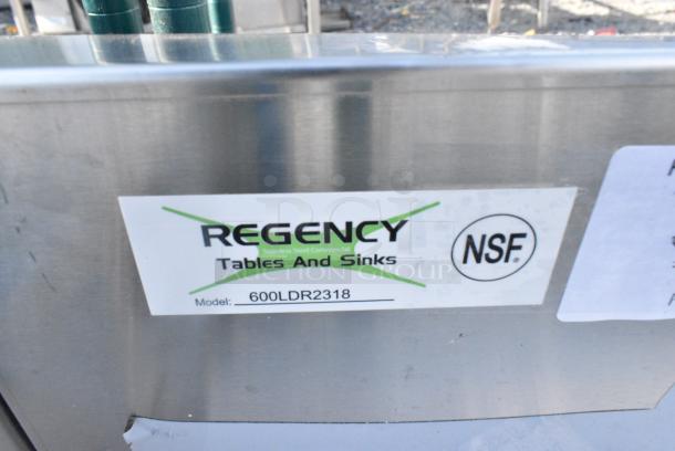 BRAND NEW SCRATCH AND DENT! Regency 600LDR2318 18" Five-Tiered Stainless Steel Liquor Display Rack - 23" Deep. No Legs. - Image 4 of 4