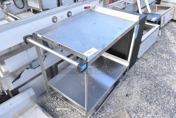 BRAND NEW SCRATCH AND DENT! Lakeside Stainless Steel 3 Tier Cart on Commercial Casters. - Image 2 of 5