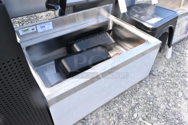 BRAND NEW SCRATCH AND DENT! Regency 600IB2130C0 21" x 30" Underbar Ice Bin with 10 Circuit Post-Mix Cold Plate and Bottle Holders - Image 2 of 5