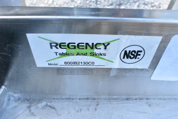 BRAND NEW SCRATCH AND DENT! Regency 600IB2130C0 21" x 30" Underbar Ice Bin with 10 Circuit Post-Mix Cold Plate and Bottle Holders - Image 5 of 5