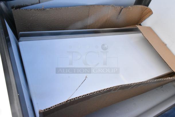 BRAND NEW SCRATCH AND DENT! Stainless Steel Drop In Ice Bin w/ Lid. - Image 4 of 4