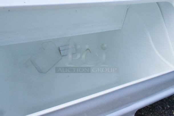 2 BRAND NEW SCRATCH AND DENT! White Poly Ingredient Bins. No Lids. 2 Times Your Bid! - Image 4 of 4