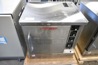 BRAND NEW SCRATCH AND DENT! 2024 Blodgett DFG-50 Premium Series Natural Gas Single Deck Half Size Convection Oven with Draft Diverter. 27,500 BTU