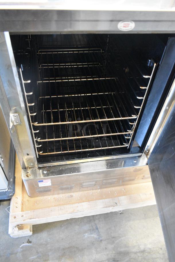BRAND NEW SCRATCH AND DENT! 2024 Blodgett DFG-50 Premium Series Natural Gas Single Deck Half Size Convection Oven with Draft Diverter. 27,500 BTU - Image 6 of 7