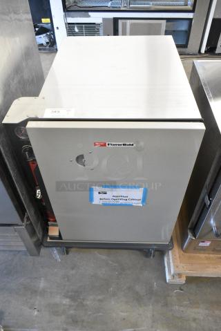 BRAND NEW SCRATCH AND DENT! 2023 Metro TC90BB FlavorHold Series Half Height Heated Holding Cabinet with Bumper - Holds Nine 18" x 26" Bun Pans. 120 Volts, 1 Phase. Tested and Working!