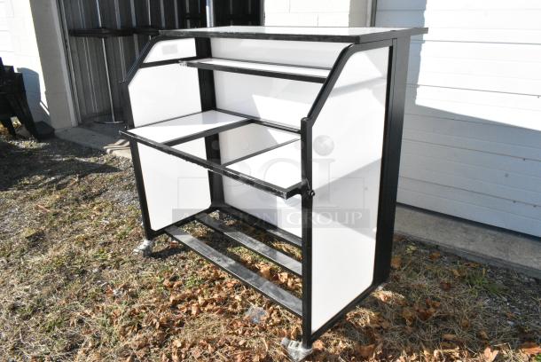 Mobile Hostess Stand on Commercial Casters. - Image 3 of 3