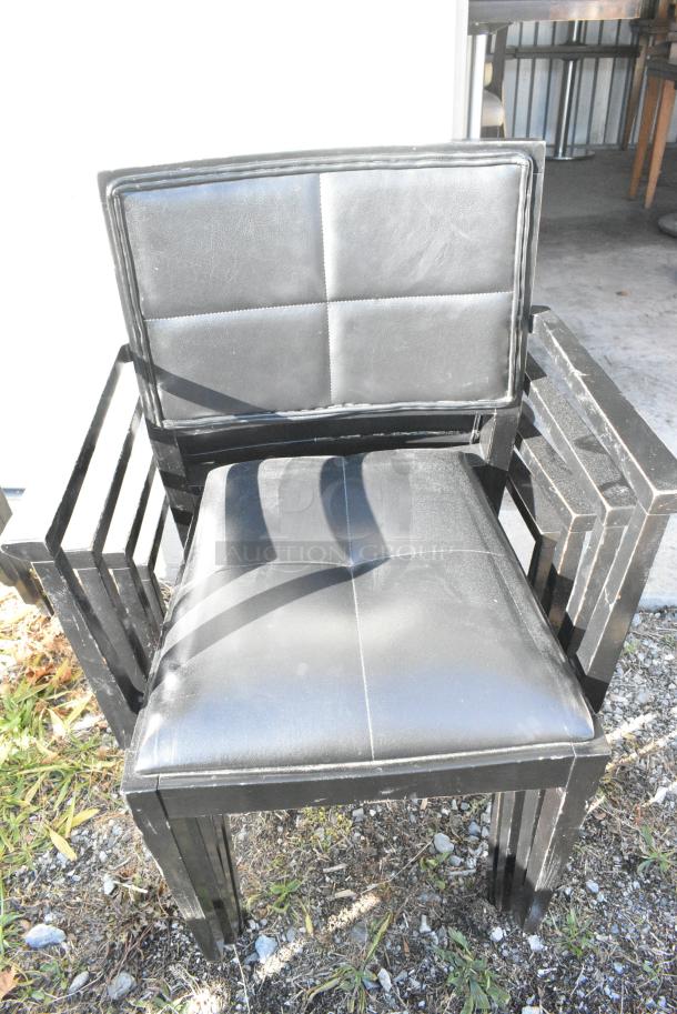 29 Black Chairs. 29 Times Your Bid! - Image 3 of 7
