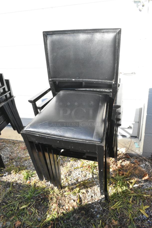 29 Black Chairs. 29 Times Your Bid! - Image 4 of 7
