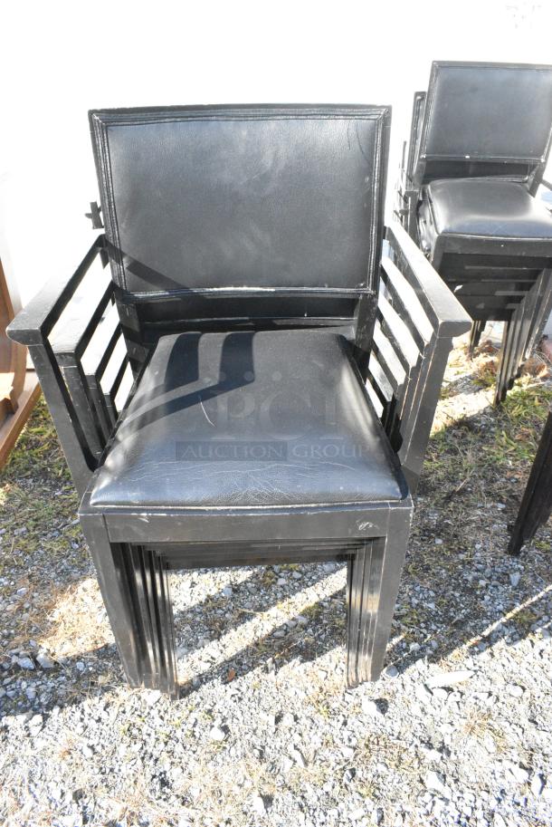29 Black Chairs. 29 Times Your Bid! - Image 6 of 7