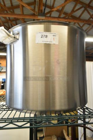 BRAND NEW SCRATCH AND DENT! Stainless Steel Stock Pot w/ Lid