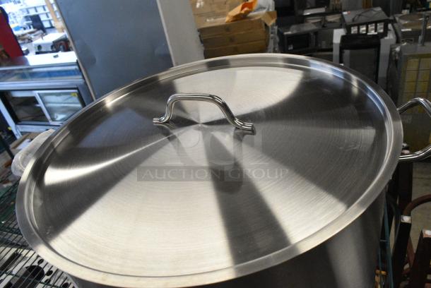 BRAND NEW SCRATCH AND DENT! Stainless Steel Stock Pot w/ Lid - Image 3 of 4