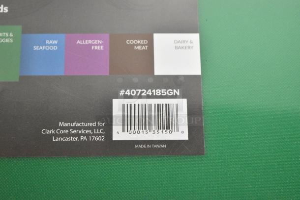 7 BRAND NEW SCRATCH AND DENT! Items Including 40724185GN Choice 24" x 18" x 1/2" Green Polyethylene Cutting Board, 40724185PL Choice 24" x 18" x 1/2" Purple Polyethylene Cutting Board, 40724185RD Choice 24" x 18" x 1/2" Red Polyethylene Cutting Board, 40724185BR Choice 24" x 18" x 1/2" Brown Polyethylene Cutting Board, 40724185WH Choice 24" x 18" x 1/2" White Polyethylene Cutting Board, 40724185BL Choice 24" x 18" x 1/2" Blue Polyethylene Cutting Board, 40724185YL Choice 24" x 18" x 1/2" Yellow Polyethylene Cutting Board. 7 Times Your Bid! - Image 3 of 15