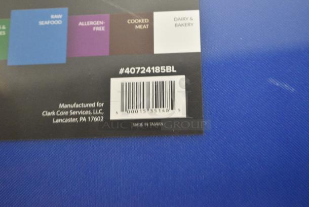7 BRAND NEW SCRATCH AND DENT! Items Including 40724185GN Choice 24" x 18" x 1/2" Green Polyethylene Cutting Board, 40724185PL Choice 24" x 18" x 1/2" Purple Polyethylene Cutting Board, 40724185RD Choice 24" x 18" x 1/2" Red Polyethylene Cutting Board, 40724185BR Choice 24" x 18" x 1/2" Brown Polyethylene Cutting Board, 40724185WH Choice 24" x 18" x 1/2" White Polyethylene Cutting Board, 40724185BL Choice 24" x 18" x 1/2" Blue Polyethylene Cutting Board, 40724185YL Choice 24" x 18" x 1/2" Yellow Polyethylene Cutting Board. 7 Times Your Bid! - Image 13 of 15