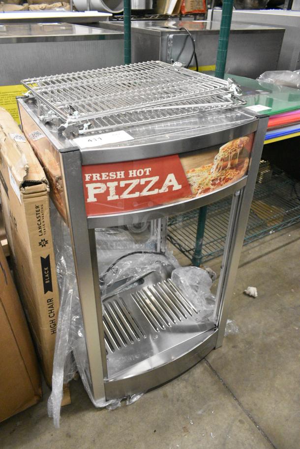 BRAND NEW SCRATCH AND DENT! ServIt 423PDW12D2S 12" Self-Service Countertop Display Warmer with 4 Shelves. 120 Volts, 1 Phase. - Image 1 of 5
