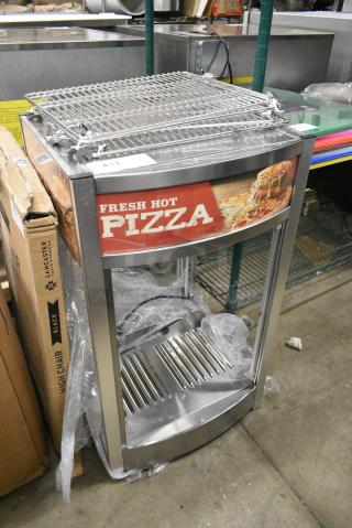 BRAND NEW SCRATCH AND DENT! ServIt 423PDW12D2S 12" Self-Service Countertop Display Warmer with 4 Shelves. 120 Volts, 1 Phase.