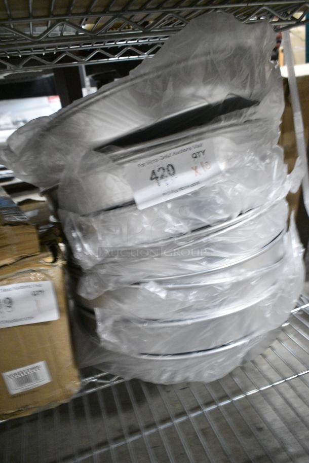 10 BRAND NEW SCRATCH AND DENT! Pelliconi 70078617 Metal Round Baking Pans. 10 Times Your Bid! - Image 2 of 4