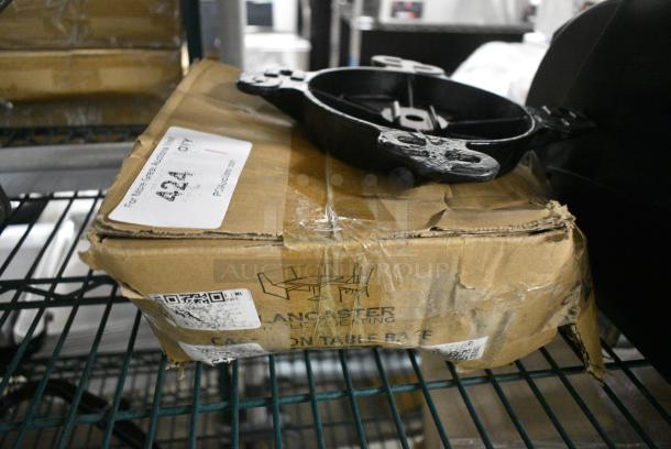BRAND NEW SCRATCH AND DENT! 164TS1000 Lancaster Table & Seating 10" Cast Iron Table Base Spider - Image 2 of 4
