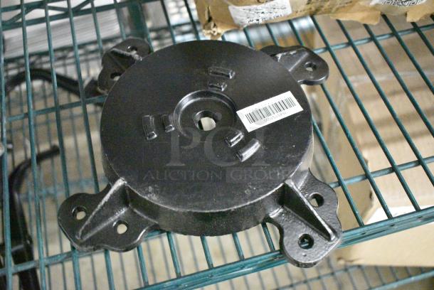 BRAND NEW SCRATCH AND DENT! 164TS1000 Lancaster Table & Seating 10" Cast Iron Table Base Spider - Image 3 of 4