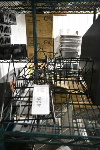 3 BRAND NEW SCRATCH AND DENT! Countertop Racks. 3 Times Your Bid!