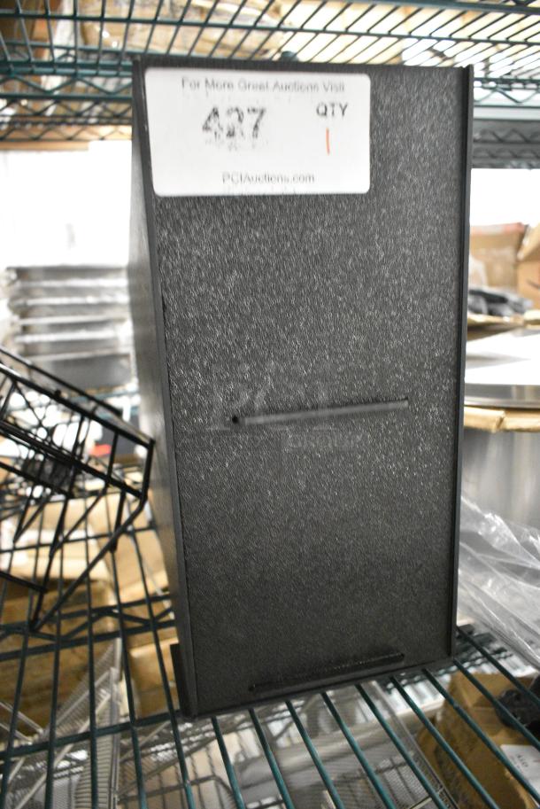 BRAND NEW SCRATCH AND DENT! KleanTak Black Poly Countertop Dispenser - Image 2 of 6