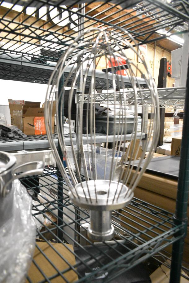 BRAND NEW SCRATCH AND DENT! 190HCM30WA Stainless Steel Wire Whip for 30 Qt. Bowls - Image 1 of 5