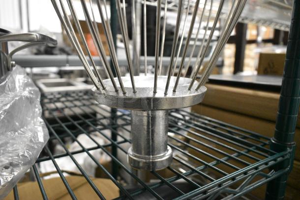 BRAND NEW SCRATCH AND DENT! 190HCM30WA Stainless Steel Wire Whip for 30 Qt. Bowls - Image 3 of 5