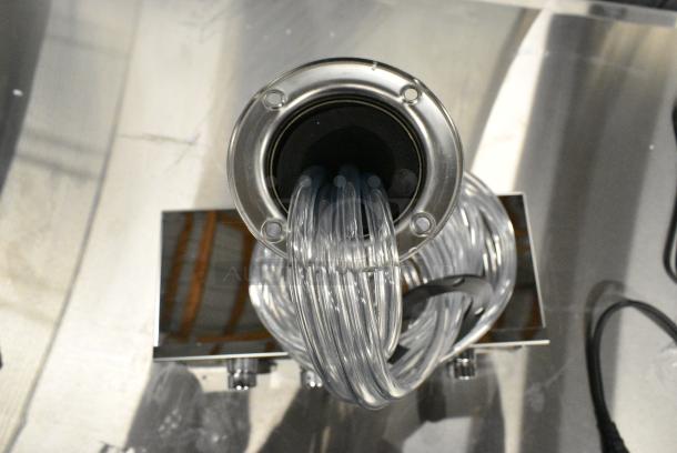 BRAND NEW SCRATCH AND DENT! Talos Stainless Steel 4 Head Beer Tower w/ 3 Taps - Image 4 of 8