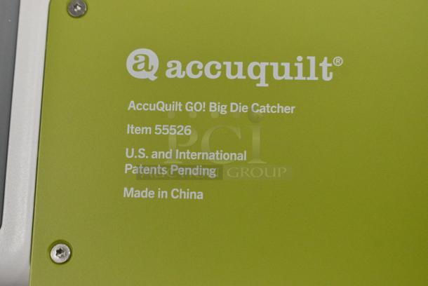 3 BRAND NEW SCRATCH AND DENT! Accuquilt Go! Big Die Catcher. 3 Times Your Bid! - Image 5 of 5