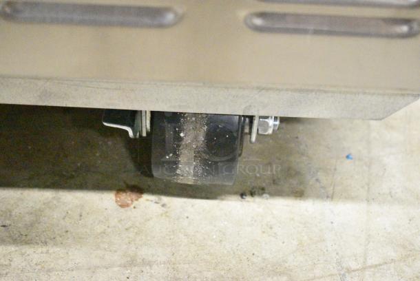 BRAND NEW SCRATCH AND DENT! 2024 Hoshizaki CR49A Stainless Steel Commercial 2 Drawer Chef Base on Commercial Casters. 115 Volts, 1 Phase. Tested and Working! - Image 4 of 8