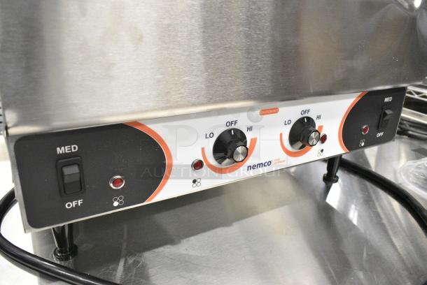 BRAND NEW SCRATCH AND DENT! 2024 Nemco 6311-4-240 Stainless Steel Commercial Countertop Electric Poweed 4 Burner Range. 240 Volts, 1 Phase. - Image 3 of 5