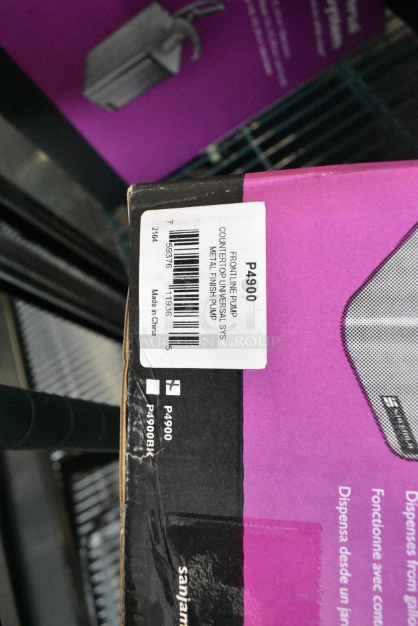 2 BRAND NEW SCRATCH AND DENT! San Jamar P4900 Bin w/ Pump. 2 Times Your Bid! - Image 3 of 3
