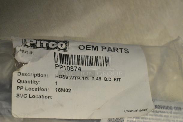BRAND NEW SCRATCH AND DENT! Pitco Frialator PP10874 Hose - Image 3 of 5
