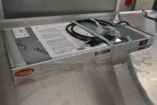BRAND NEW SCRATCH AND DENT! Hatco GRS-24-D 24" x 12" Glo-Ray Stainless Steel Portable Heated Shelf Warmer. 120 Volts, 1 Phase.