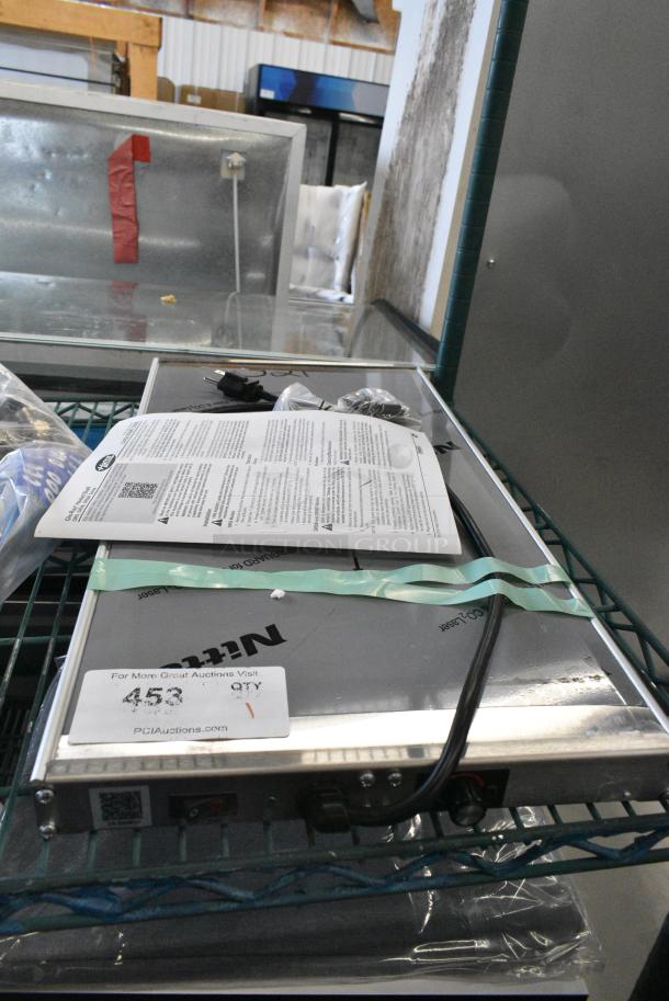 BRAND NEW SCRATCH AND DENT! Hatco GRS-24-D 24" x 12" Glo-Ray Stainless Steel Portable Heated Shelf Warmer. 120 Volts, 1 Phase. - Image 2 of 6