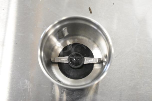 2 BRAND NEW SCRATCH AND DENT! Waring Stainless Steel Spice Grinder Cup w/ Lid. 2 Times Your Bid! - Image 4 of 4