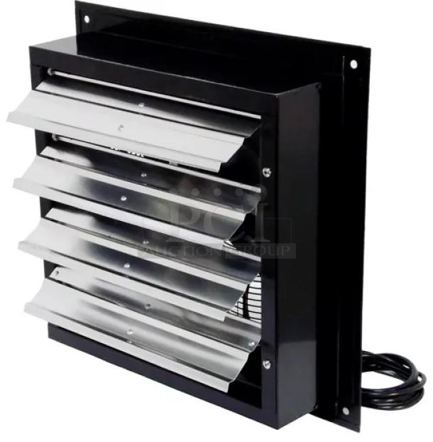 BRAND NEW SCRATCH AND DENT! Canarm XFS24 24" Exhaust Shutter Fan. 120 Volts, 1 Phase. - Image 1 of 5