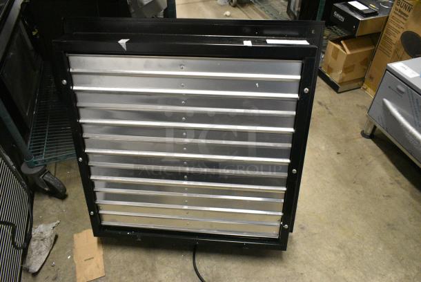 BRAND NEW SCRATCH AND DENT! Canarm XFS24 24" Exhaust Shutter Fan. 120 Volts, 1 Phase. - Image 3 of 5